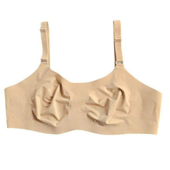 Knix Evolution Bra, Wireless, Unpadded, Sand, Size 5 Fits 36D, 38C, 38D, 40C - Picture 1 of 7